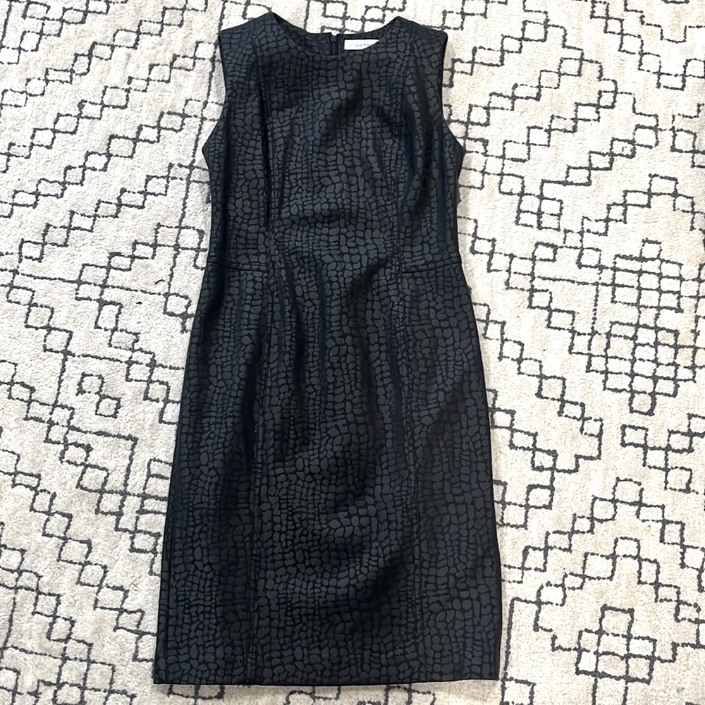 Calvin Klein sheath dress.